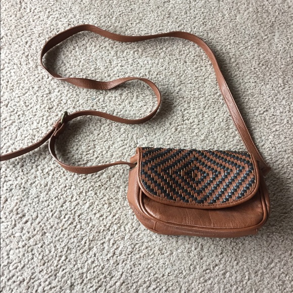 American eagle faux leather crossbody bag - Picture 1 of 3